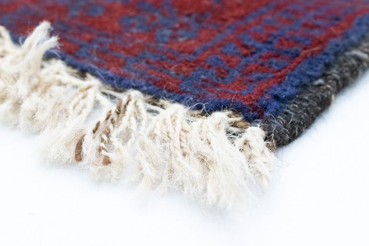 Dywan beludżycki - 138 x 82 cm - niebieski