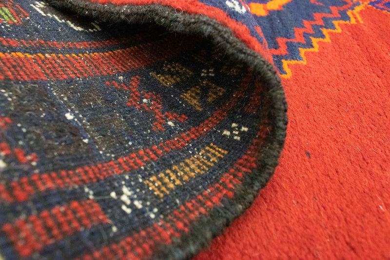 Dywan beludżycki - 138 x 79 cm - pomarańczowy