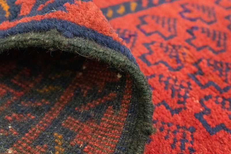 Dywan beludżycki - 129 x 75 cm - czerwony