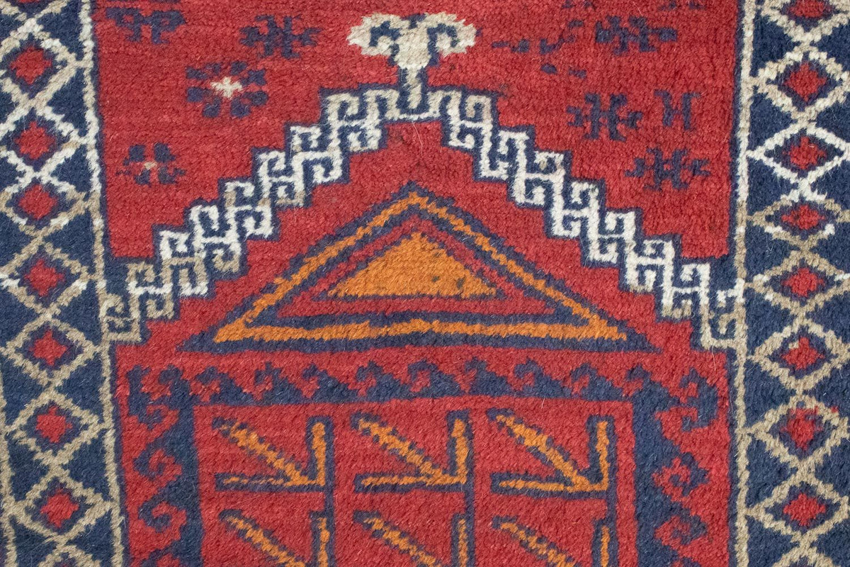 Dywan beludżycki - 125 x 73 cm - brązowy