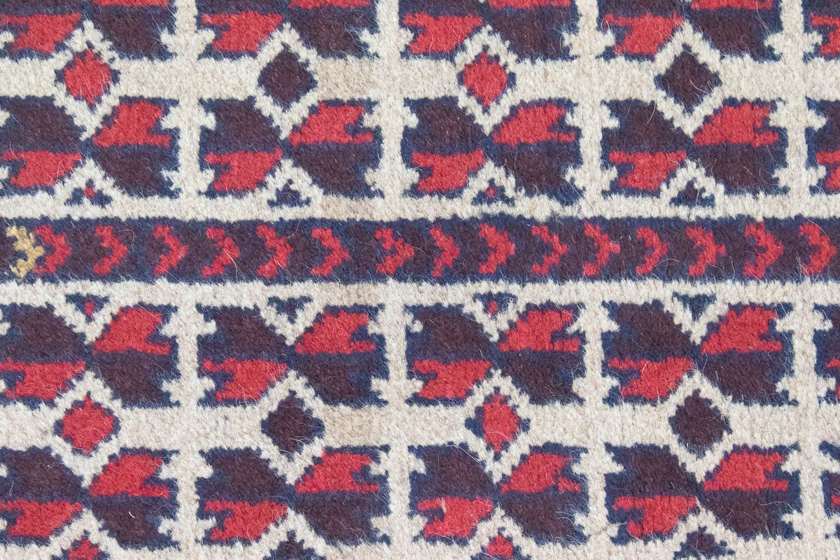 Dywan beludżycki - 118 x 70 cm - czerwony