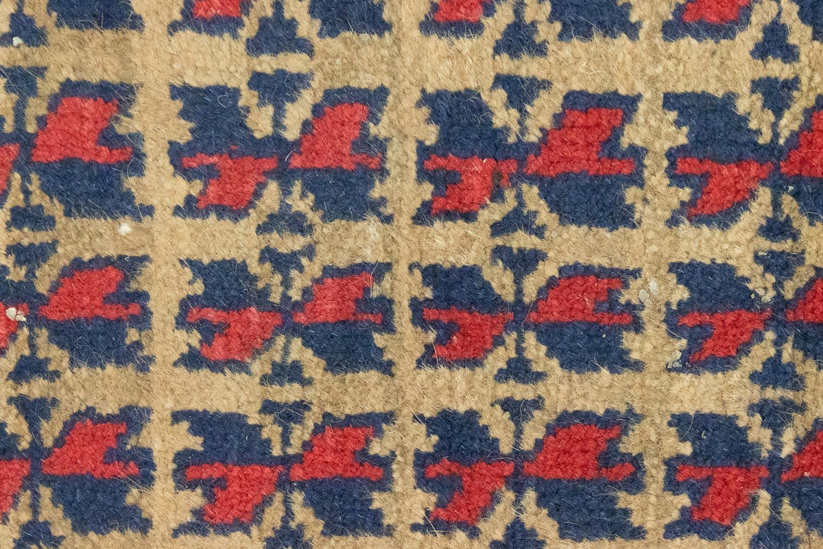 Dywan beludżycki - 117 x 74 cm - czerwony