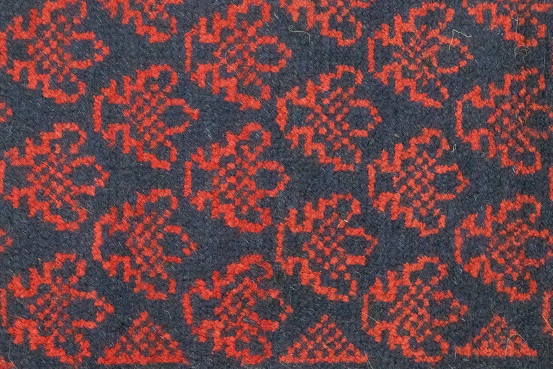 Dywan beludżycki - 136 x 80 cm - niebieski