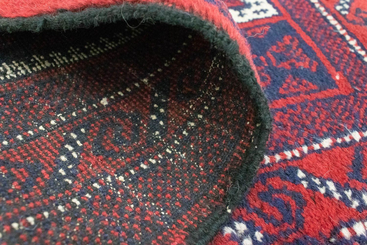 Dywan beludżycki - 136 x 80 cm - niebieski