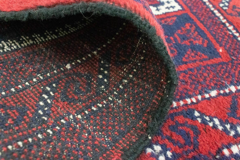 Dywan beludżycki - 136 x 80 cm - niebieski