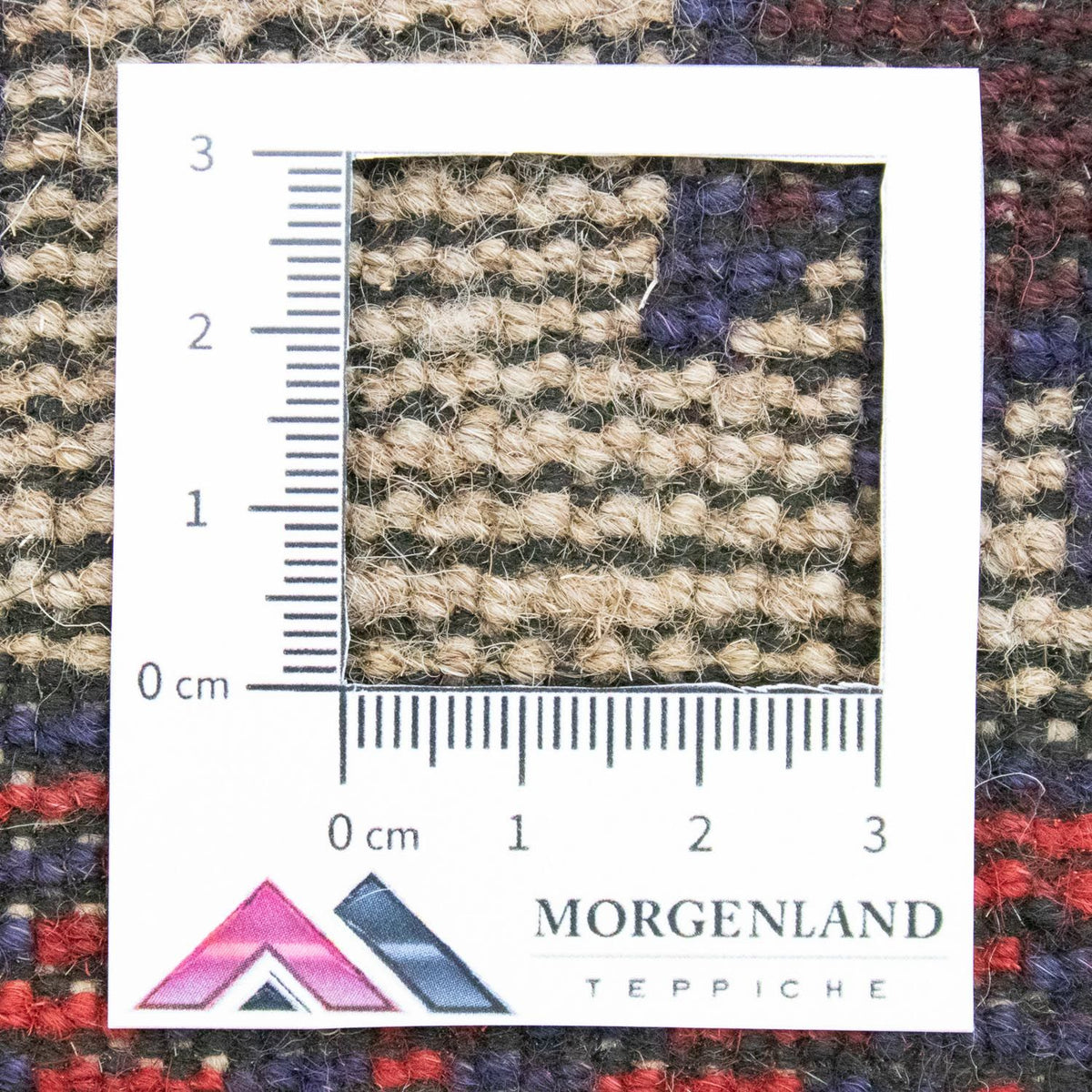 Dywan beludżycki - 126 x 80 cm - beżowy