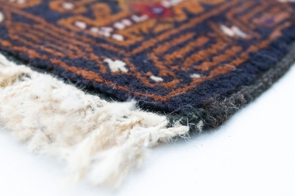 Dywan beludżycki - 134 x 81 cm - brązowy