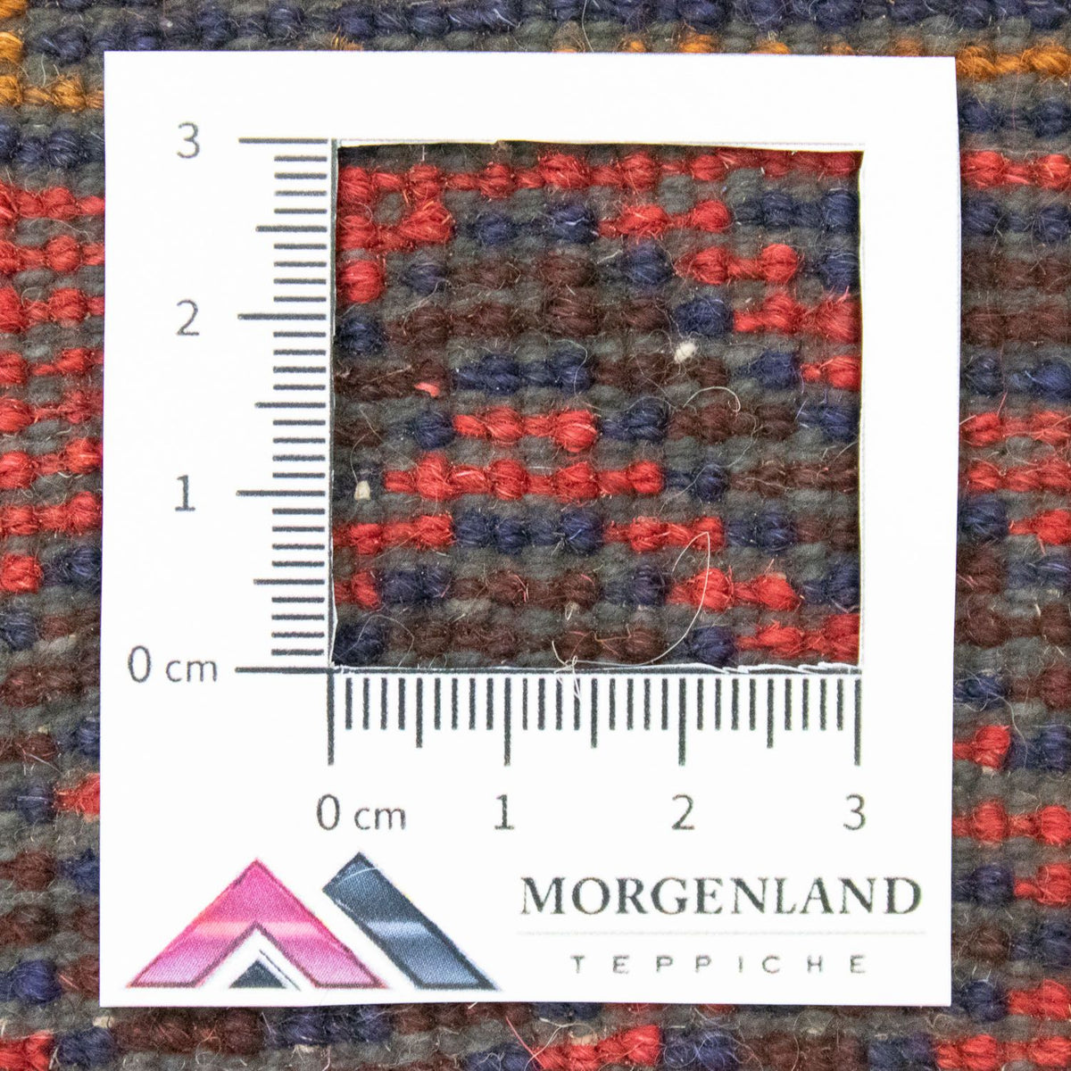 Dywan beludżycki - 128 x 84 cm - czerwony