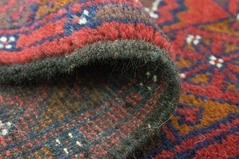 Dywan beludżycki - 131 x 82 cm - niebieski