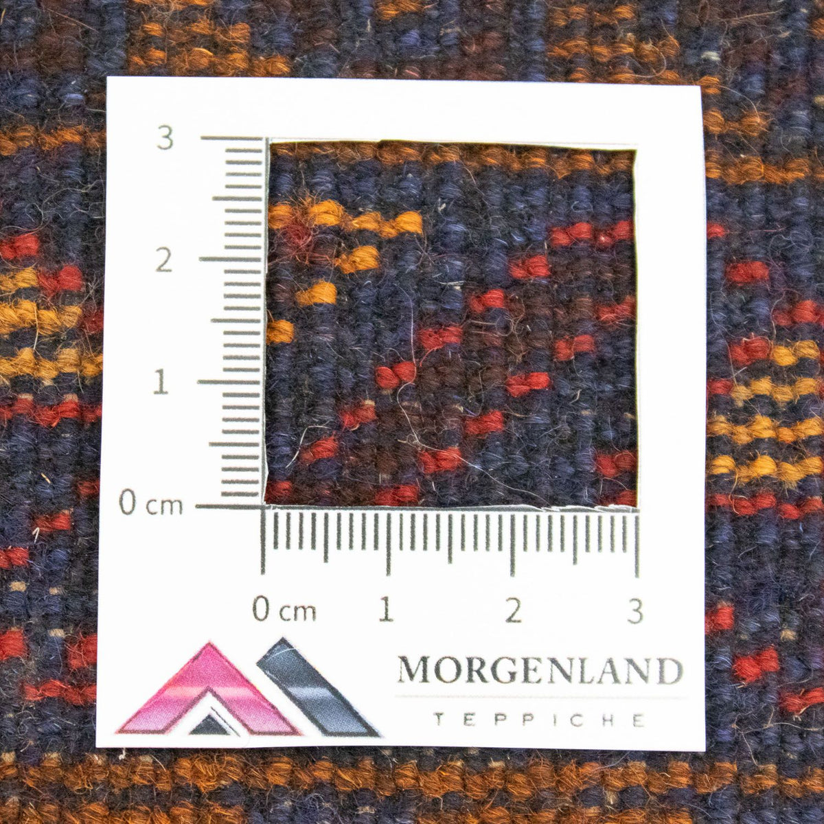 Dywan beludżycki - 137 x 81 cm - niebieski