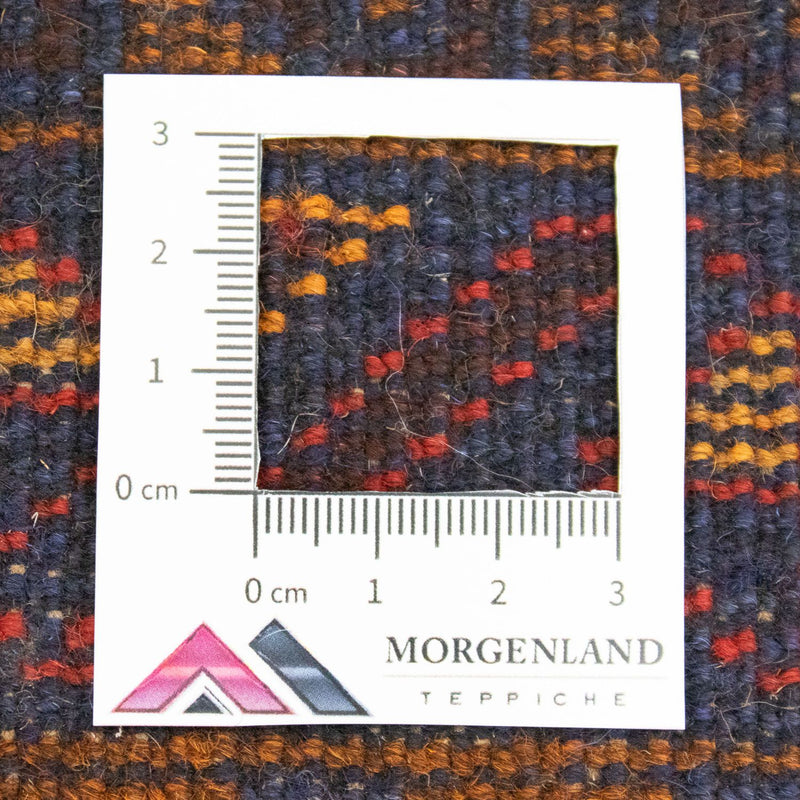 Dywan beludżycki - 137 x 81 cm - niebieski