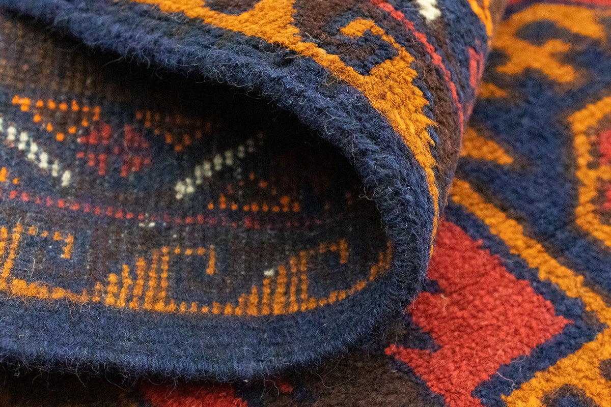 Dywan beludżycki - 134 x 75 cm - czerwony