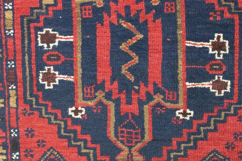 Dywan beludżycki - 127 x 77 cm - niebieski