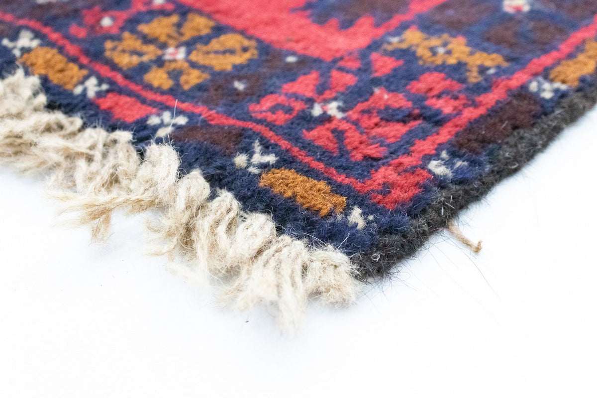 Dywan beludżycki - 126 x 73 cm - czerwony