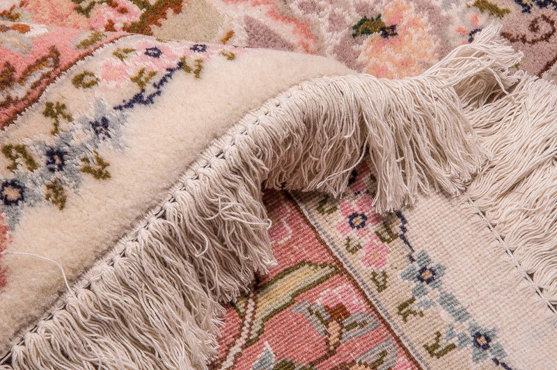 Dywan perski - Tabriz - Królewski - 298 x 200 cm - różowy