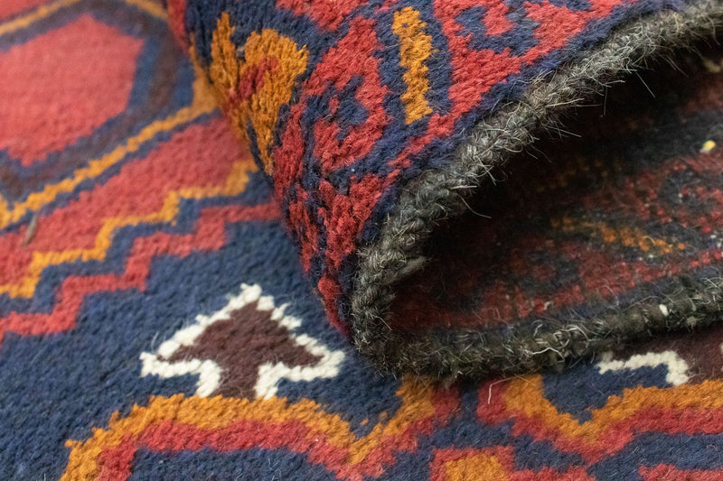 Dywan beludżycki - 136 x 79 cm - pomarańczowy