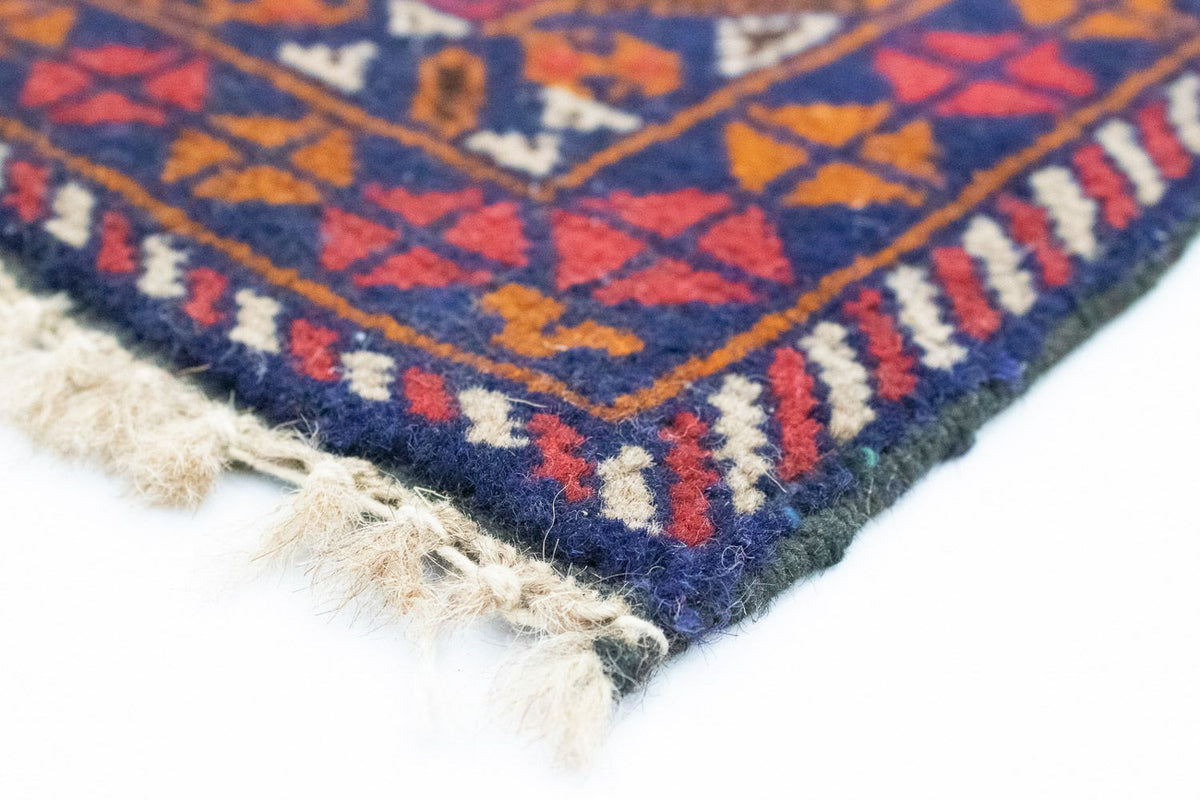 Dywan beludżycki - 139 x 80 cm - pomarańczowy