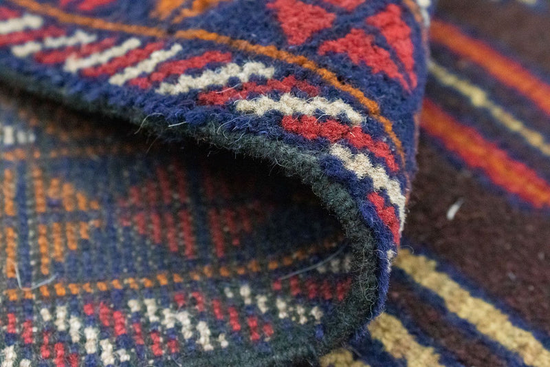 Dywan beludżycki - 139 x 80 cm - pomarańczowy