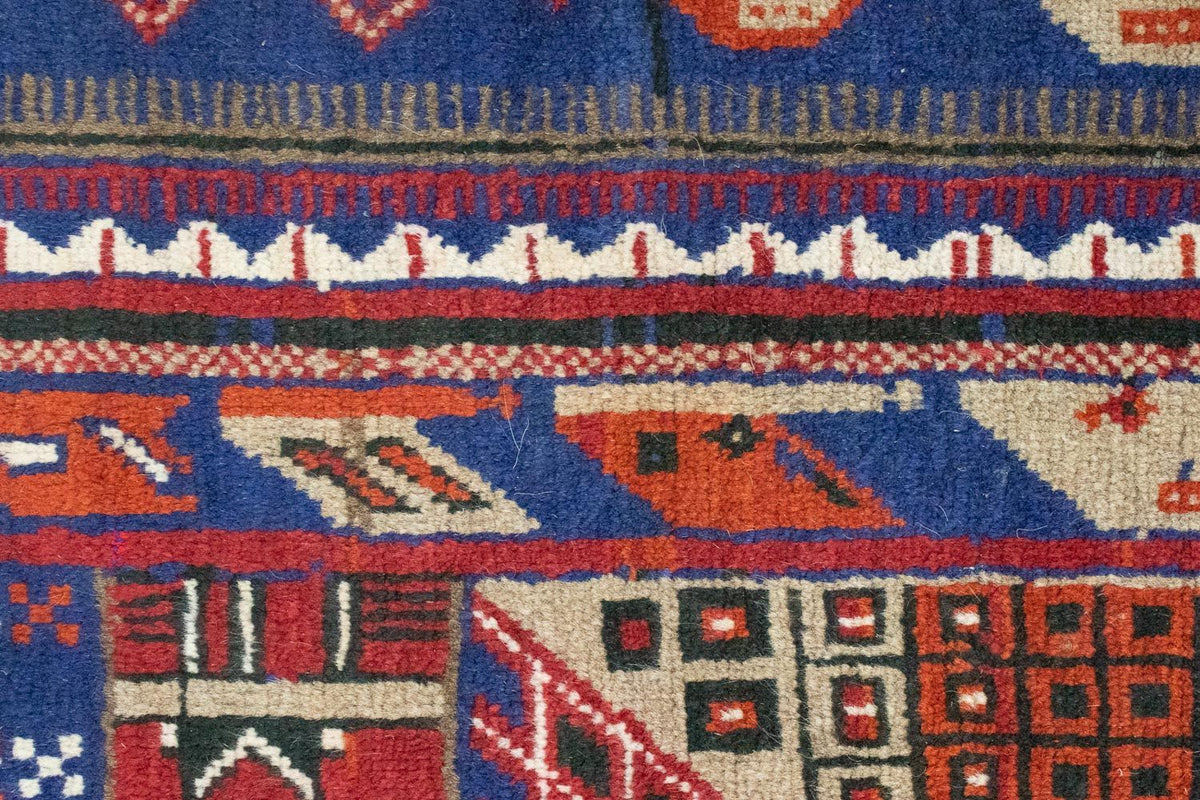 Dywan beludżycki - 150 x 91 cm - wielokolorowy