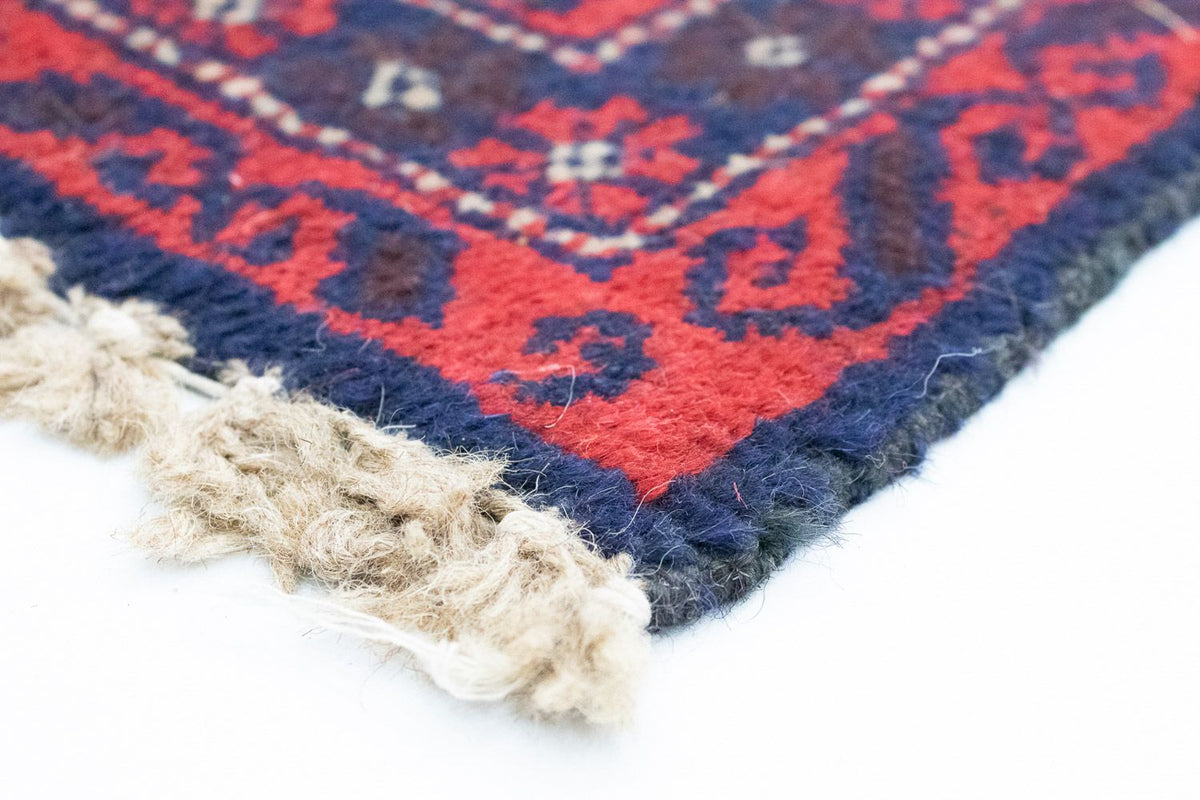 Dywan beludżycki - 125 x 74 cm - czerwony