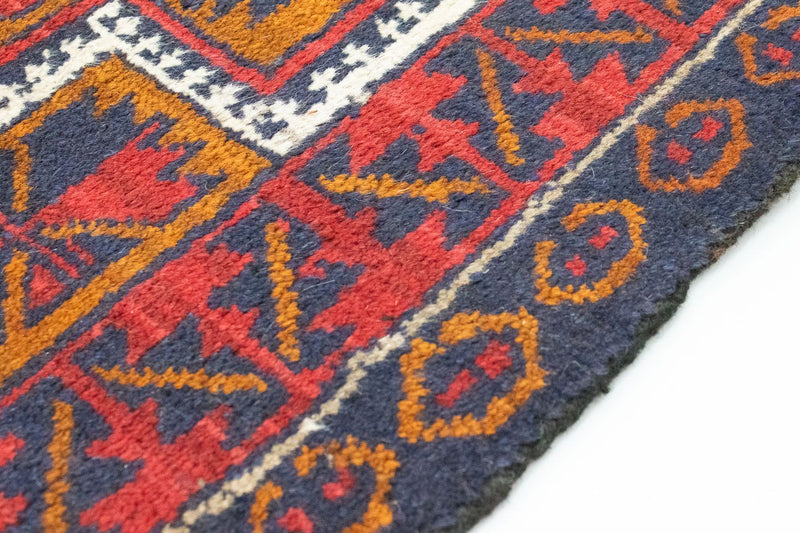 Dywan beludżycki - 143 x 84 cm - czerwony