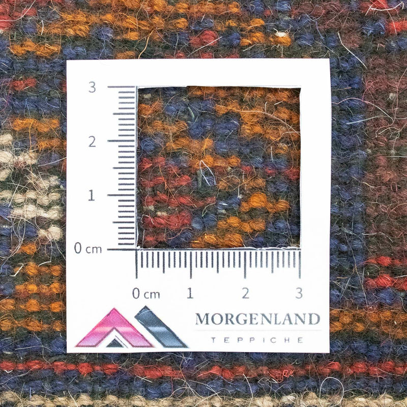 Dywan beludżycki - 138 x 85 cm - pomarańczowy