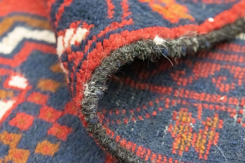 Dywan beludżycki - 137 x 80 cm - czerwony