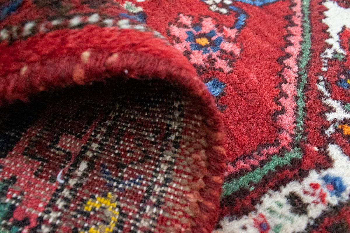 Perski dywan - Nomadyczny - 188 x 108 cm - czerwony