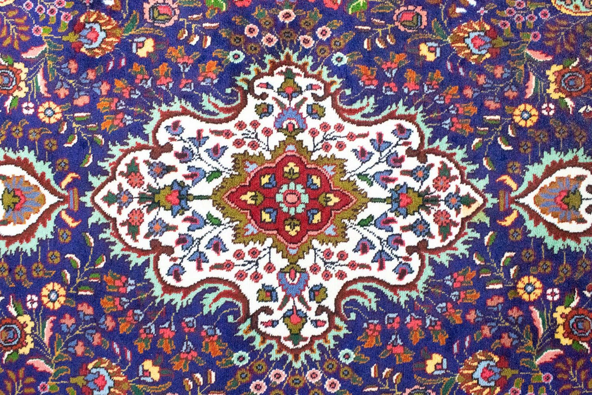 Dywan perski - Tabriz - 160 x 105 cm - niebieski