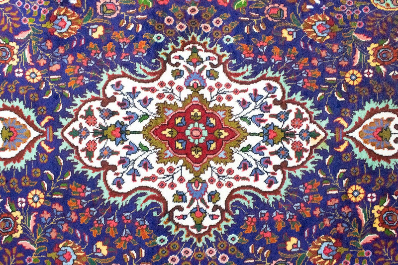 Dywan perski - Tabriz - 160 x 105 cm - niebieski