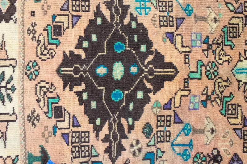 Perski dywan - Nomadyczny - 160 x 115 cm - jasnobrązowy