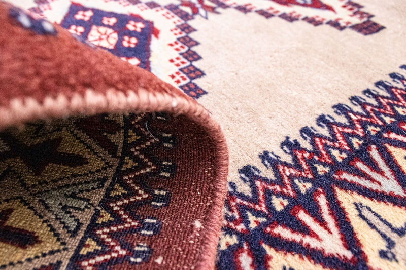 Biegacz Dywan pakistański - 195 x 65 cm - beżowy