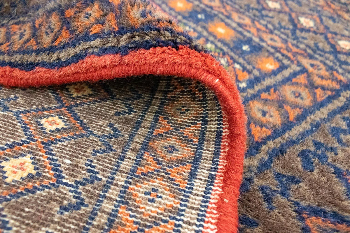 Perski dywan - Nomadyczny - 146 x 75 cm - czerwony