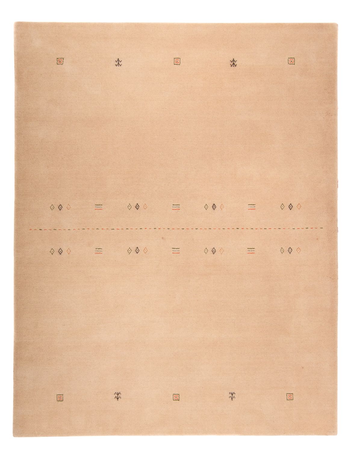 Dywan Gabbeh - Loribaft Softy - 240 x 175 cm - beżowy