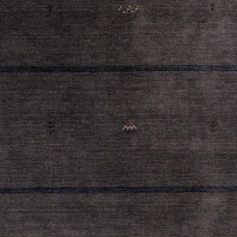 Dywan Gabbeh - Loribaft Softy - 218 x 171 cm - ciemnobrązowy