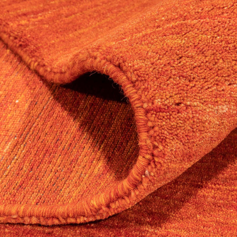 Dywan Gabbeh - Loribaft Softy - 243 x 171 cm - ciemna czerwień