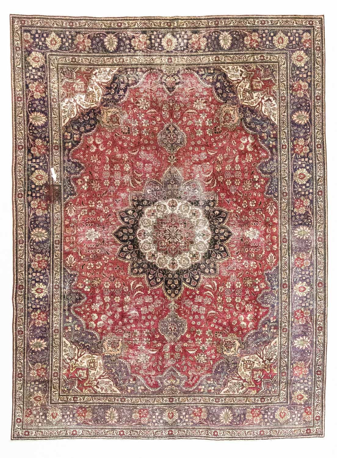 Dywan perski - Tabriz - 330 x 246 cm - czerwony