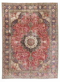 Dywan perski - Tabriz - 330 x 246 cm - czerwony