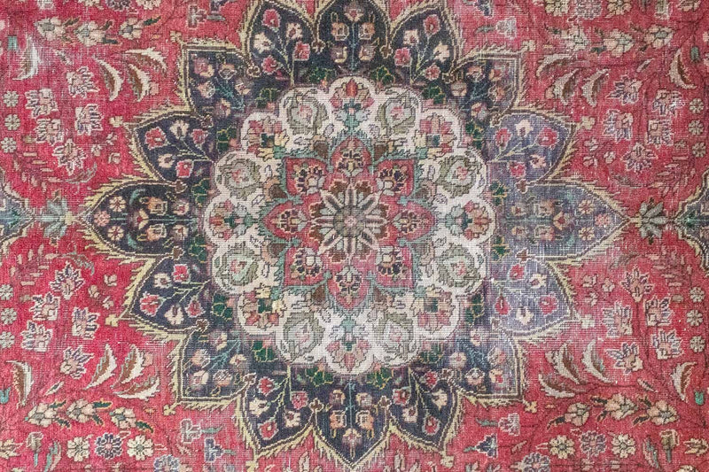 Dywan perski - Tabriz - 330 x 246 cm - czerwony
