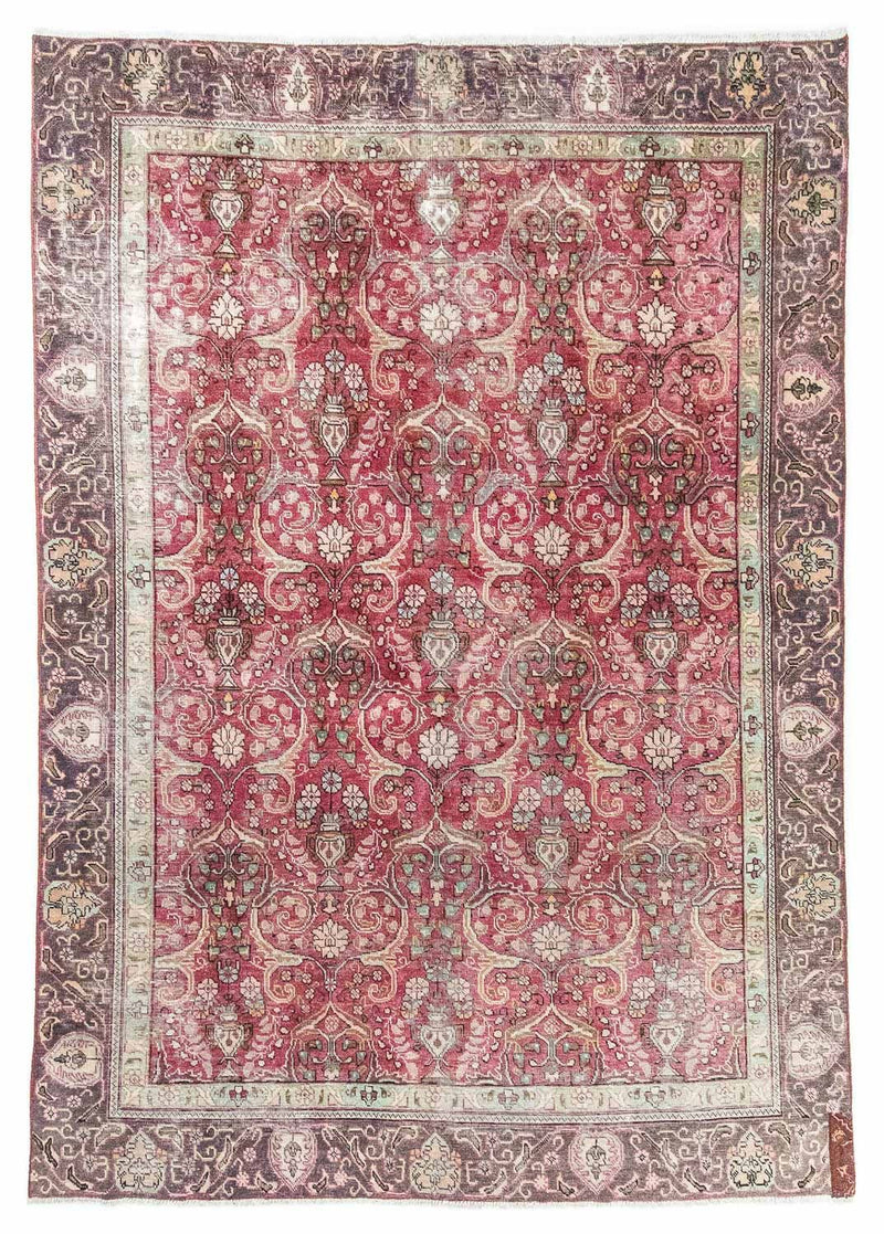 Dywan perski - Tabriz - 323 x 225 cm - czerwony