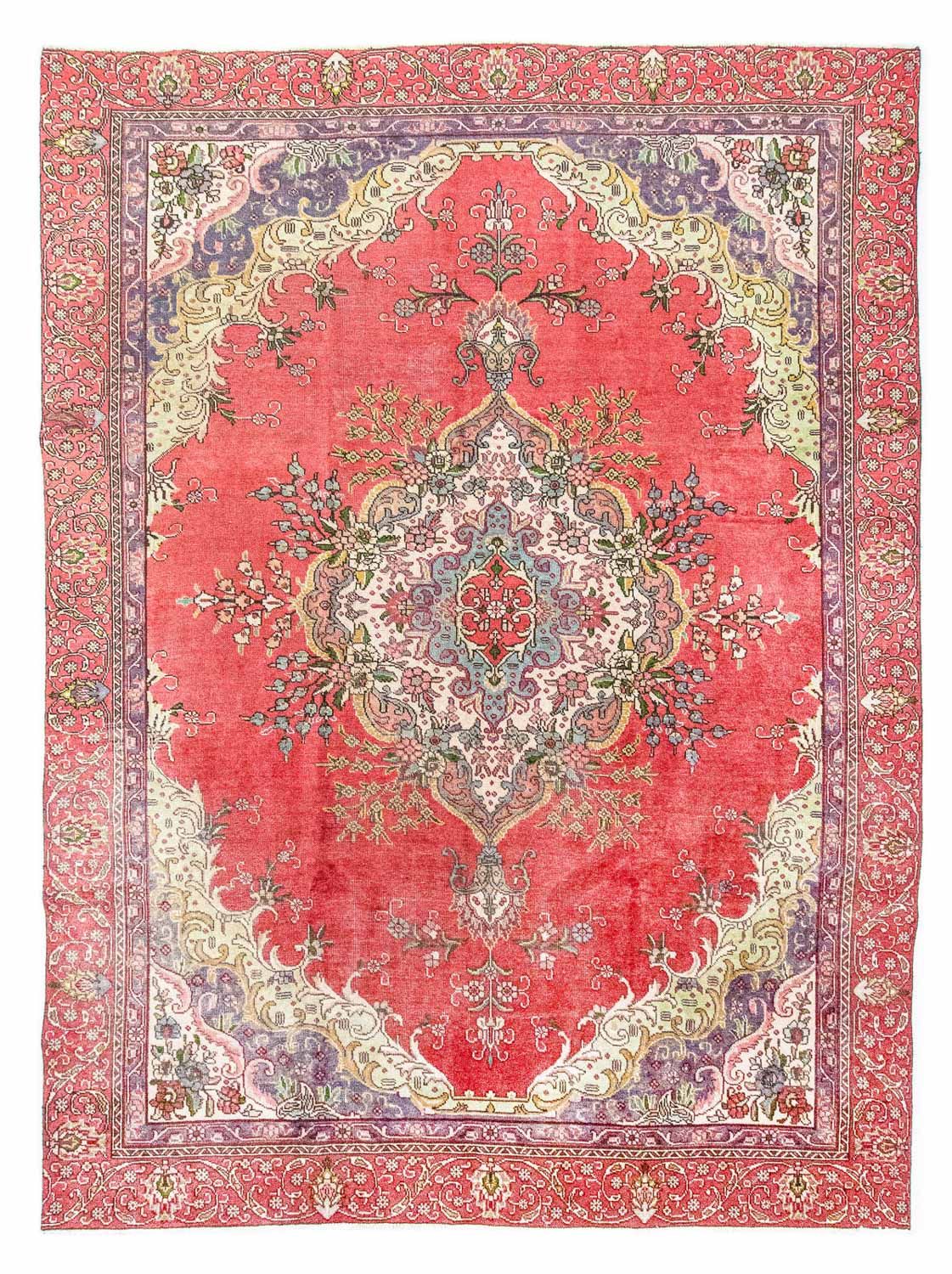 Dywan perski - Tabriz - 375 x 275 cm - pomarańczowy