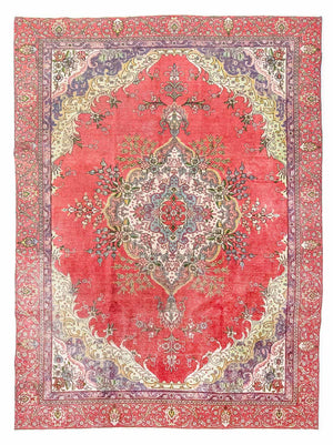 Dywan perski - Tabriz - 375 x 275 cm - pomarańczowy