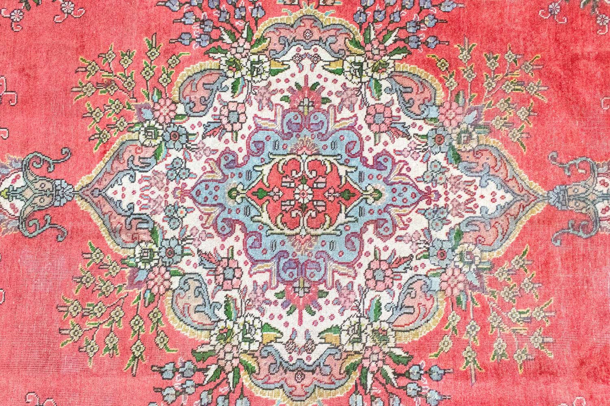 Dywan perski - Tabriz - 375 x 275 cm - pomarańczowy