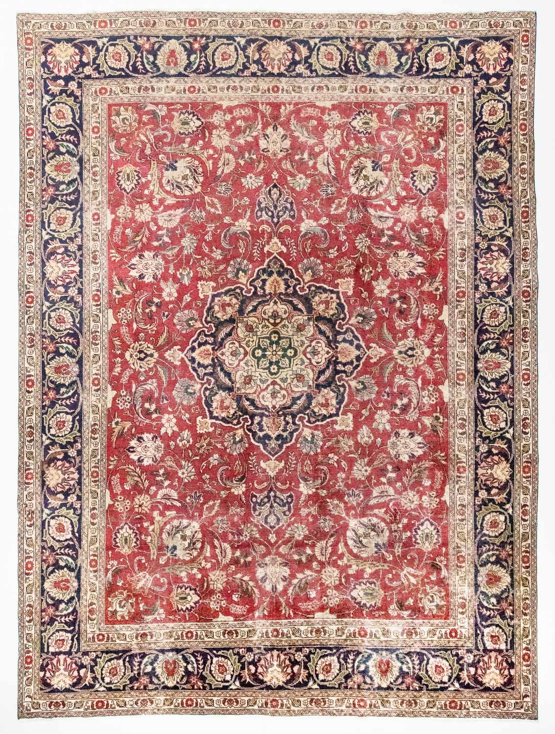 Dywan perski - Tabriz - 375 x 285 cm - czerwony