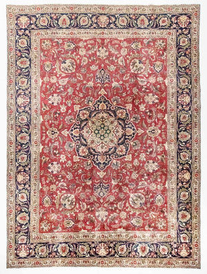 Dywan perski - Tabriz - 375 x 285 cm - czerwony