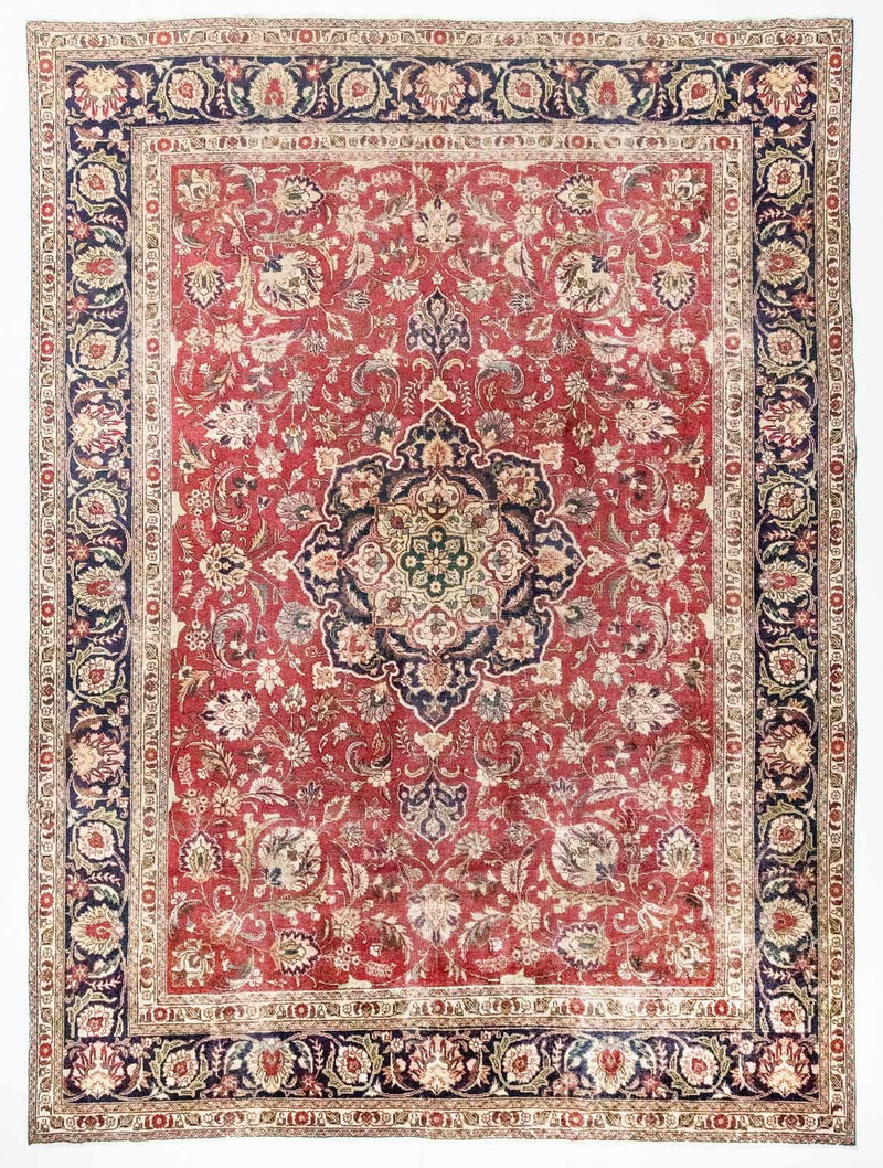 Dywan perski - Tabriz - 375 x 285 cm - czerwony