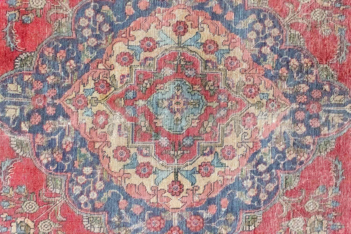 Dywan perski - Tabriz - 357 x 272 cm - czerwony