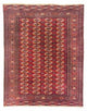 Afgański dywan - Bukhara - 285 x 226 cm - czerwony