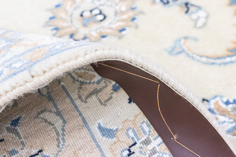 Dywan perski - Nain - Królewski kwadratowy  - 210 x 200 cm - beżowy