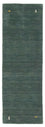 Biegacz Dywan Gabbeh - Miękki - 184 x 62 cm - zielona